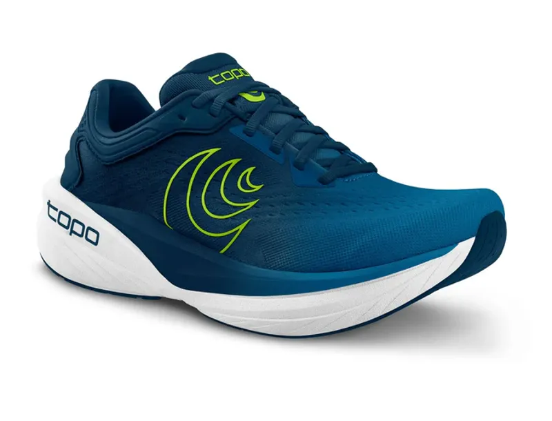 Topo Phantom 4 Men's Running Shoes - Blue Lime-1
