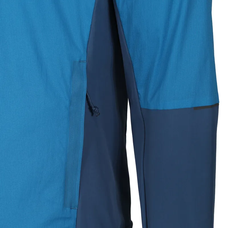 Performance Hybrid Jacket Blue Navy-5