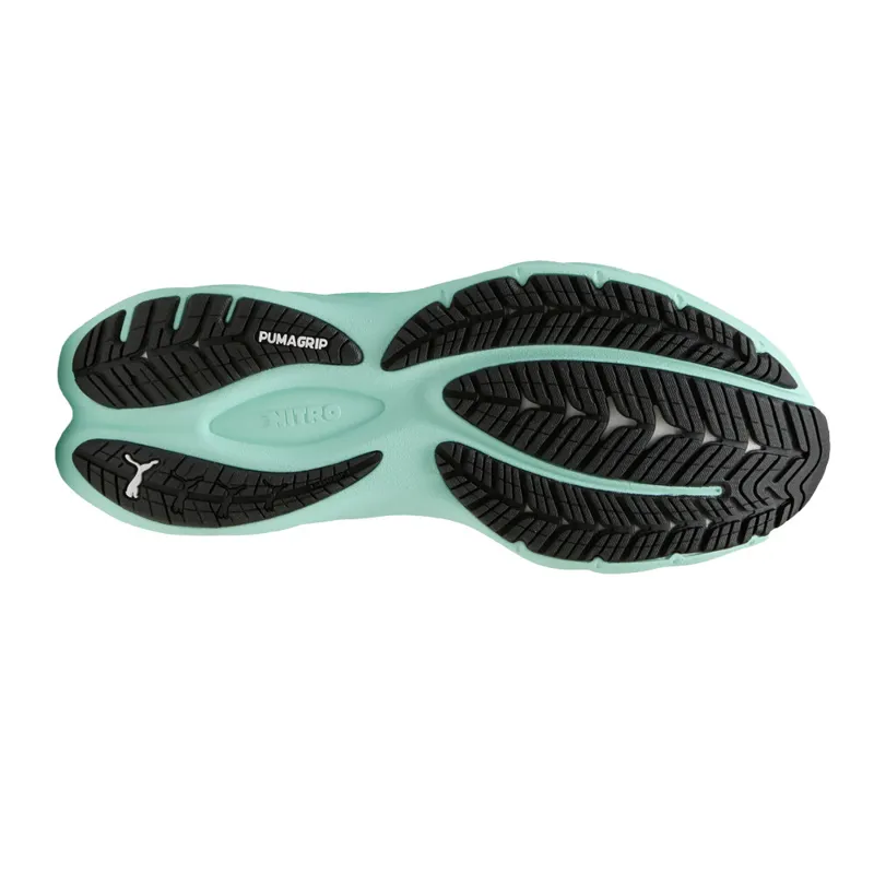 Puma Velocity NITRO 4 Women's Neutral Running Shoes - White-Mint Melt-6