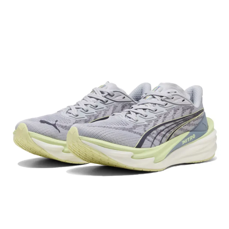 Deviate NITRO 4 Women's Running Shoes - Vibrant Silver-Apple Spritz-2