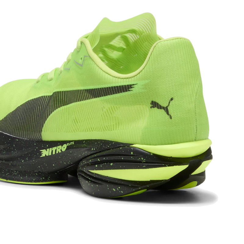 Puma FAST-R Nitro Elite 3 Men's Race Day Running Shoes - Sunny Lime Puma Black-5