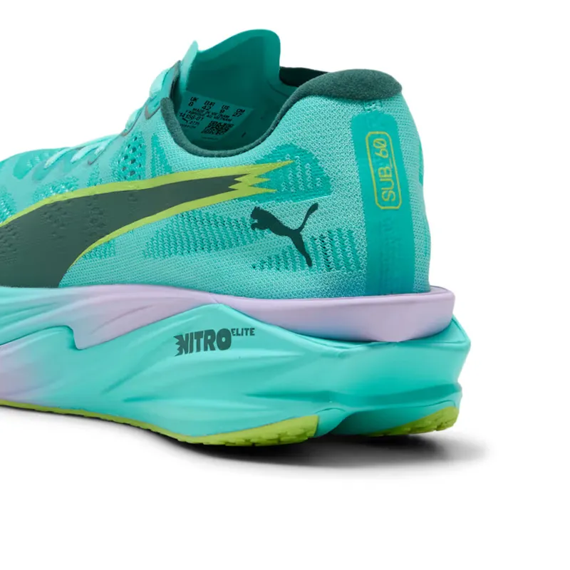 Puma X Hyrox Deviate NITRO Elite 4 Men's Running Shoes - Intense Mint Light Lavender-3