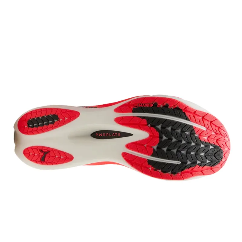 Puma Deviate NITRO 4 Men's Running Shoes - Puma Black Ultra Red-6