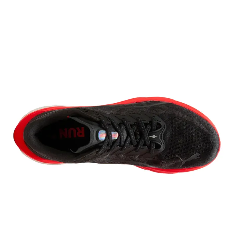 Puma Deviate NITRO 4 Men's Running Shoes - Puma Black Ultra Red-5