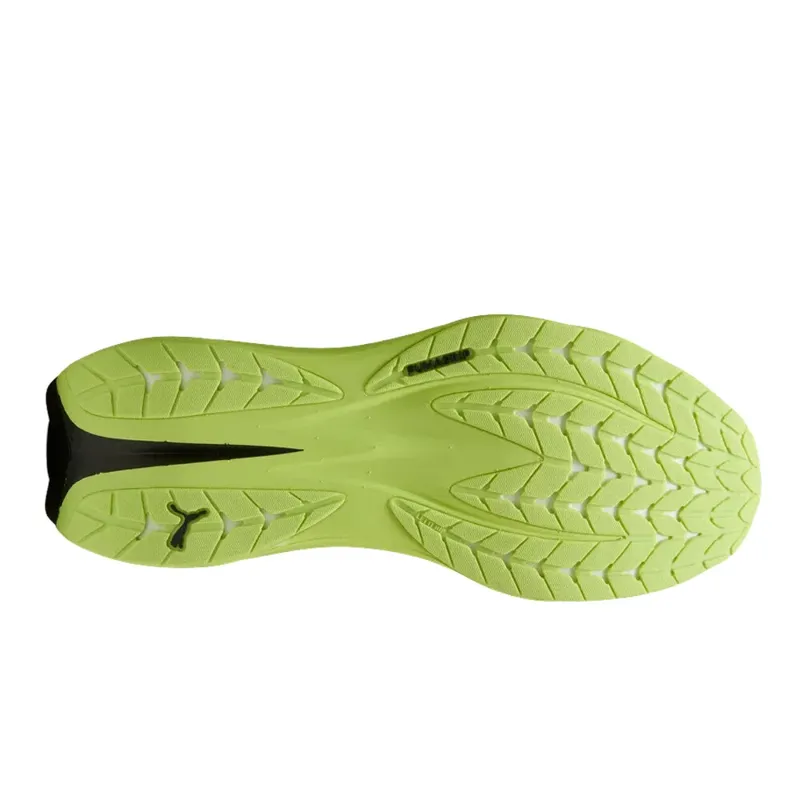 Puma Deviate Pure NITRO Men's Running Shoes - Sunny Lime Puma Black-4