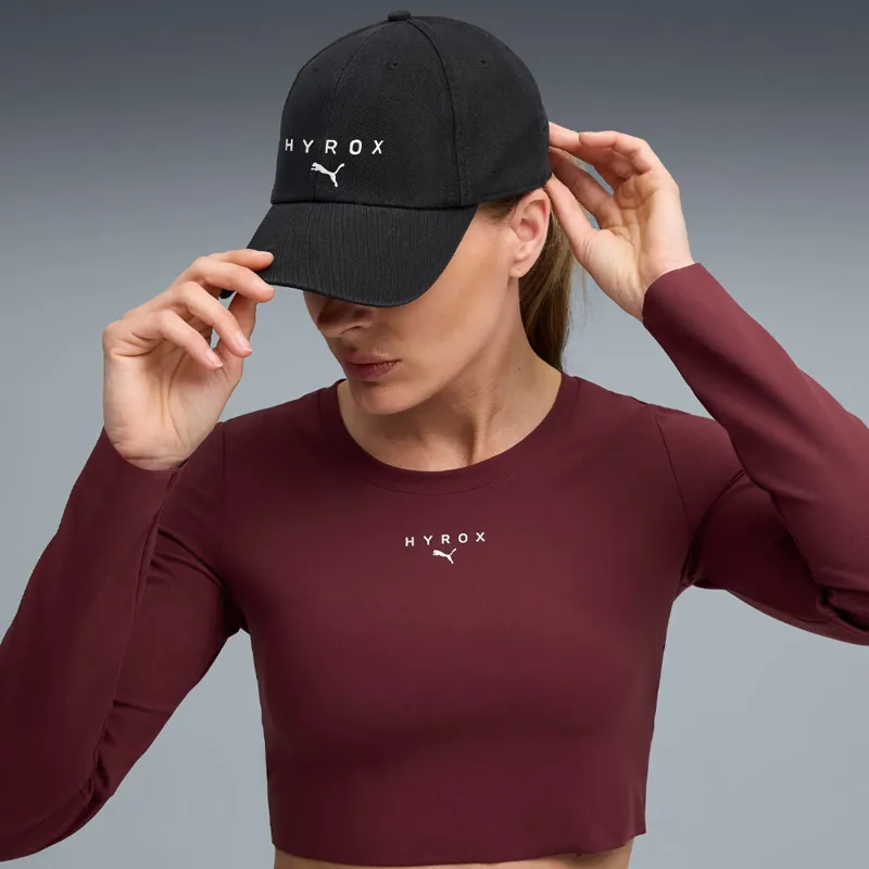 PUMA x HYROX Baseball Cap - Puma Black-3
