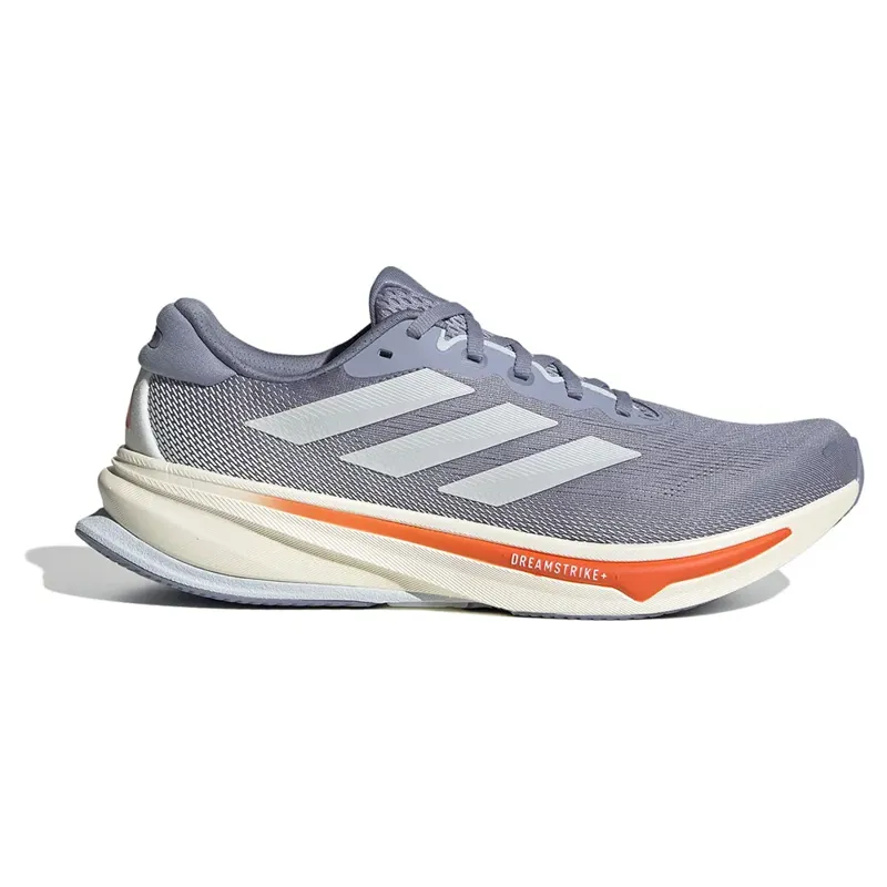 adidas Supernova Rise 2 Men's Neutral Running Shoe Silver Violet Zero Met Impact Orange
