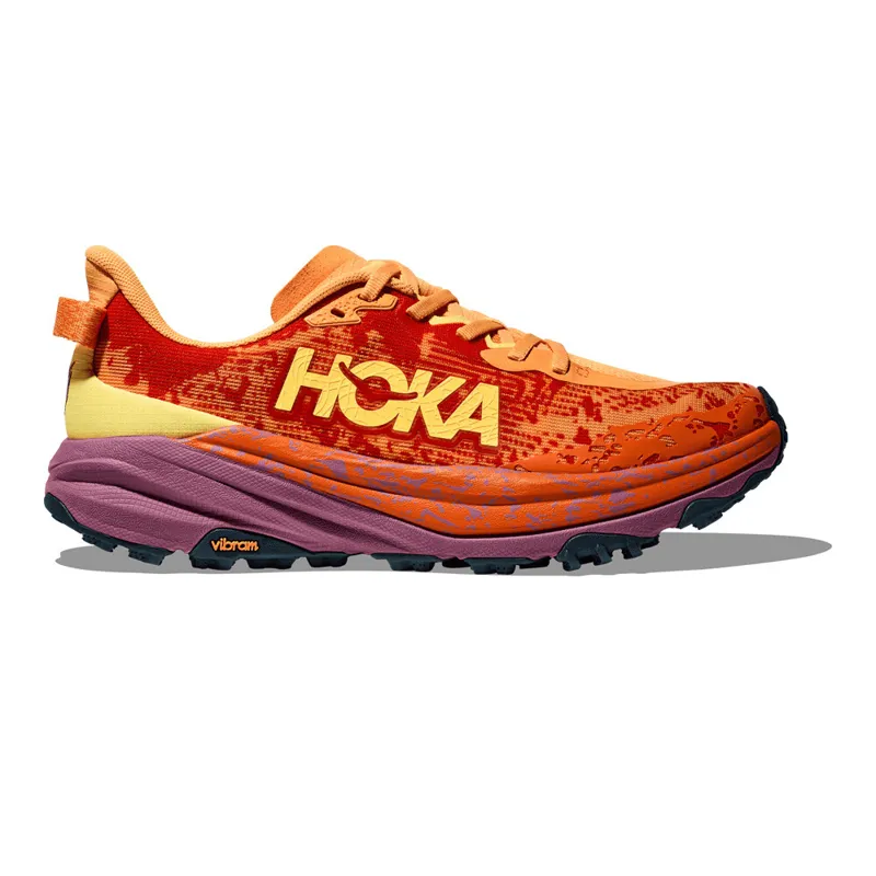 Hoka Speedgoat 6 Womens Trail Running Shoes Sherbet Beet Root Women's