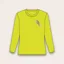 Tech Long Sleeve Tee Hi Viz Yellow Silver Women's