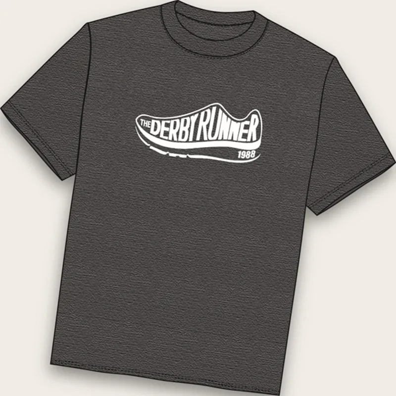 Cotton Logo Short Sleeve Tee Blue Marl