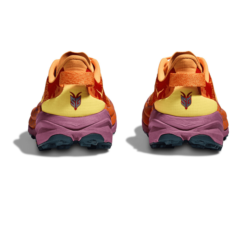 Hoka Speedgoat 6 Mens Trail Running Shoes Sherbet Beet Root-6