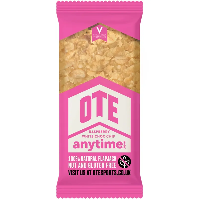Anytime Bar 62g Raspberry White Chocolate Chip