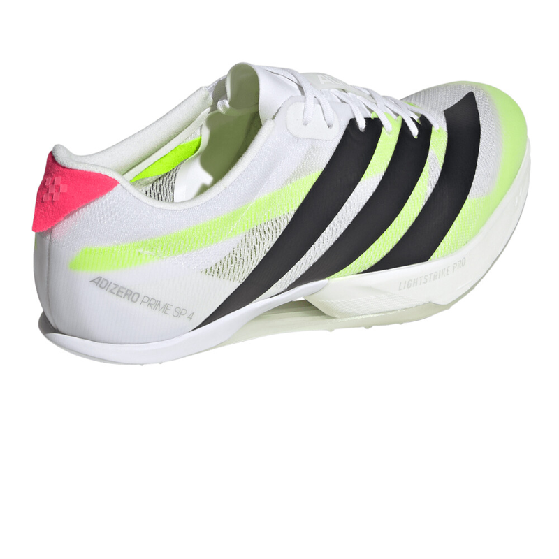 adidas Adizero Prime SP 4 Unisex Track Spikes Future White Core Black Lucid Red-3