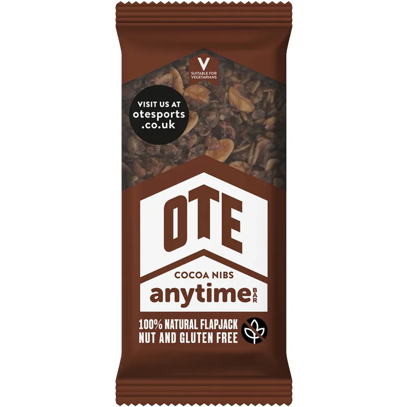 Anytime Bar 62g Chocolate Nibs