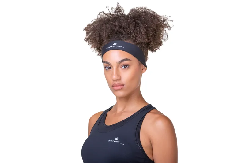 Lightweight headband All Black-1