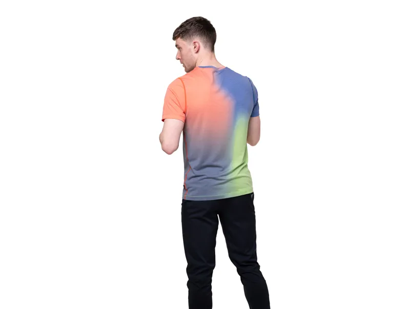 Ronhill Tech Golden Hour Tee Men's - Dark Cobalt Merge-5