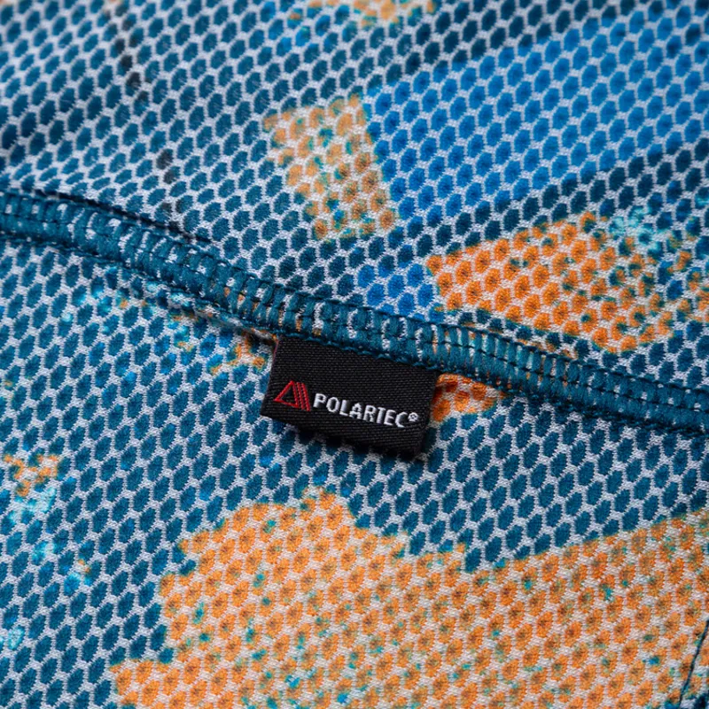 Tech Golden Hour Tee Legion Blue Chevron-3