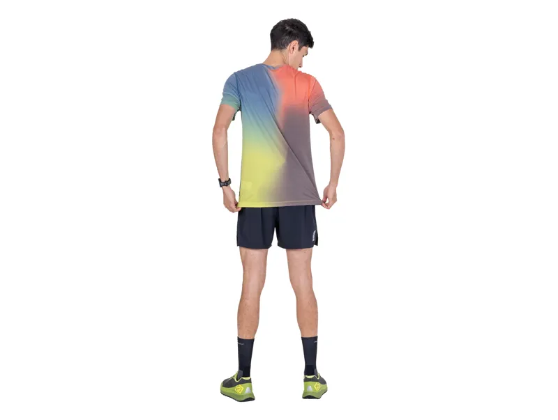 Ronhill Men's Tech Golden Hour Short Sleeve Tee - Ronhill Red Merge-2