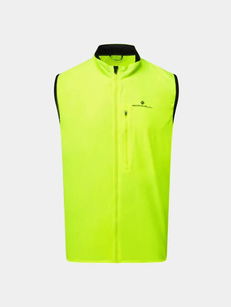 Ronhill Men's Core Gilet Fluorescent Yellow Black