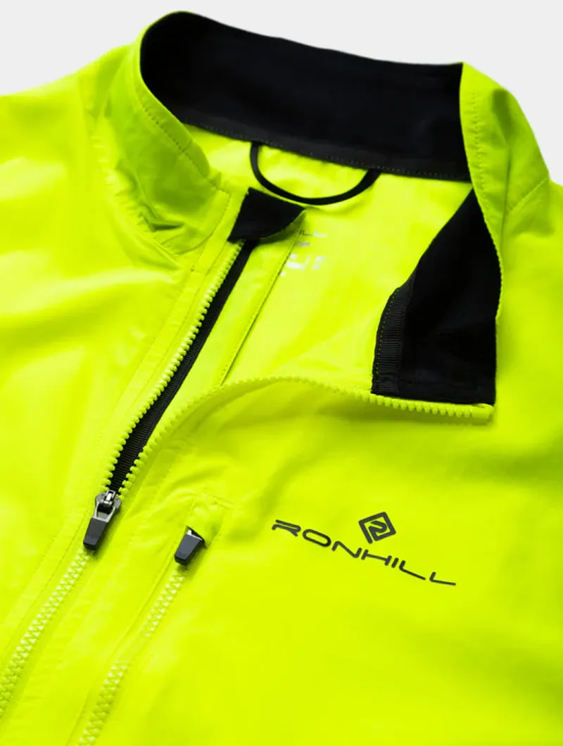 Ronhill Men's Core Gilet Fluorescent Yellow Black-2