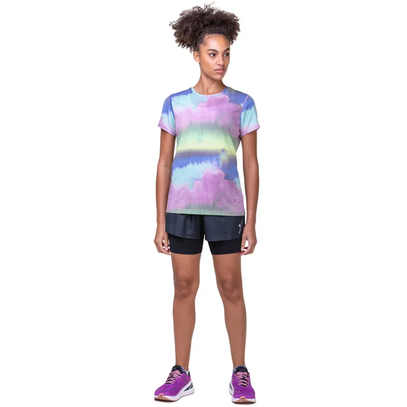 Tech Golden Hour Tee Multi Mirage Women's-6