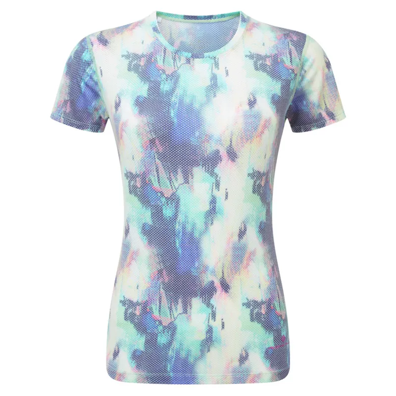 Tech Golden Hour Tee Multi Illusion Women's