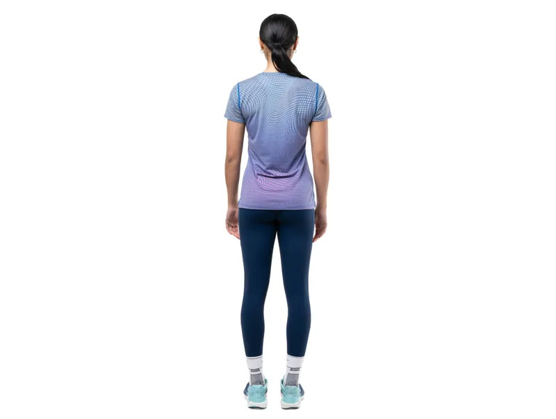 Ronhill Tech Golden Hour Tee Women's - Classic Blue Refraction-5