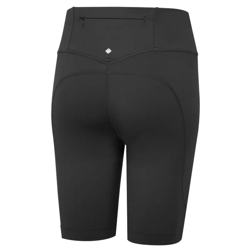 Tech Stretch Short Black Bright White-1