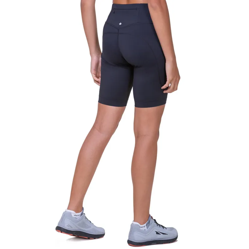 Tech Stretch Short Black Bright White-6