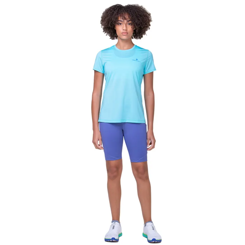 Tech Stretch Short DkPeriwinkle Aquamint Women's-7
