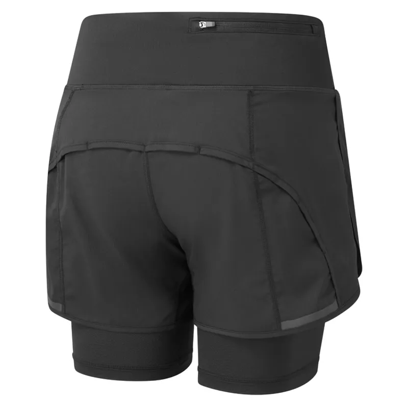 Tech 4.5 Twin Short All Black Women's-1