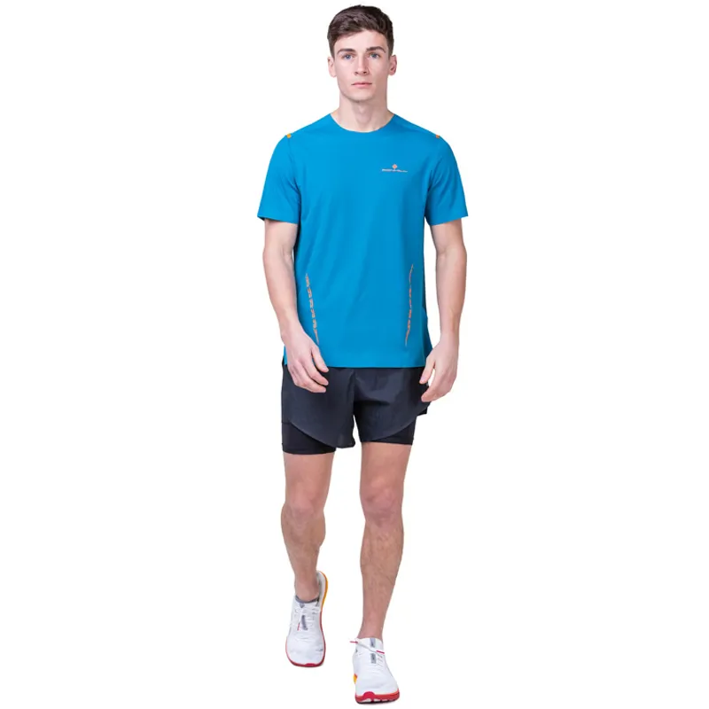 Tech Race S/S Tee Petrol Legion Blue-8