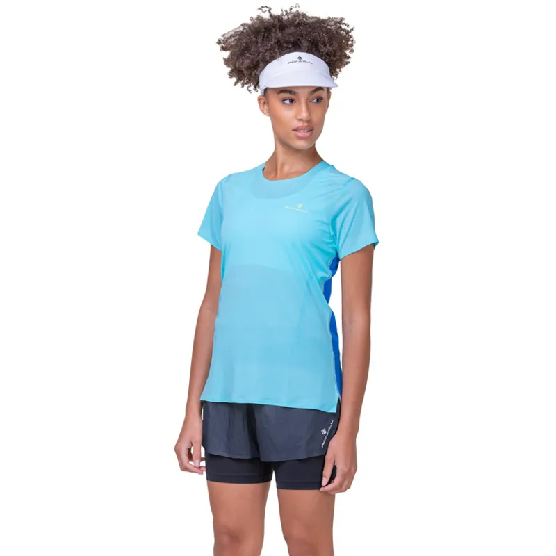 Tech Race S/S Tee Aquamint El Blue Women's-8