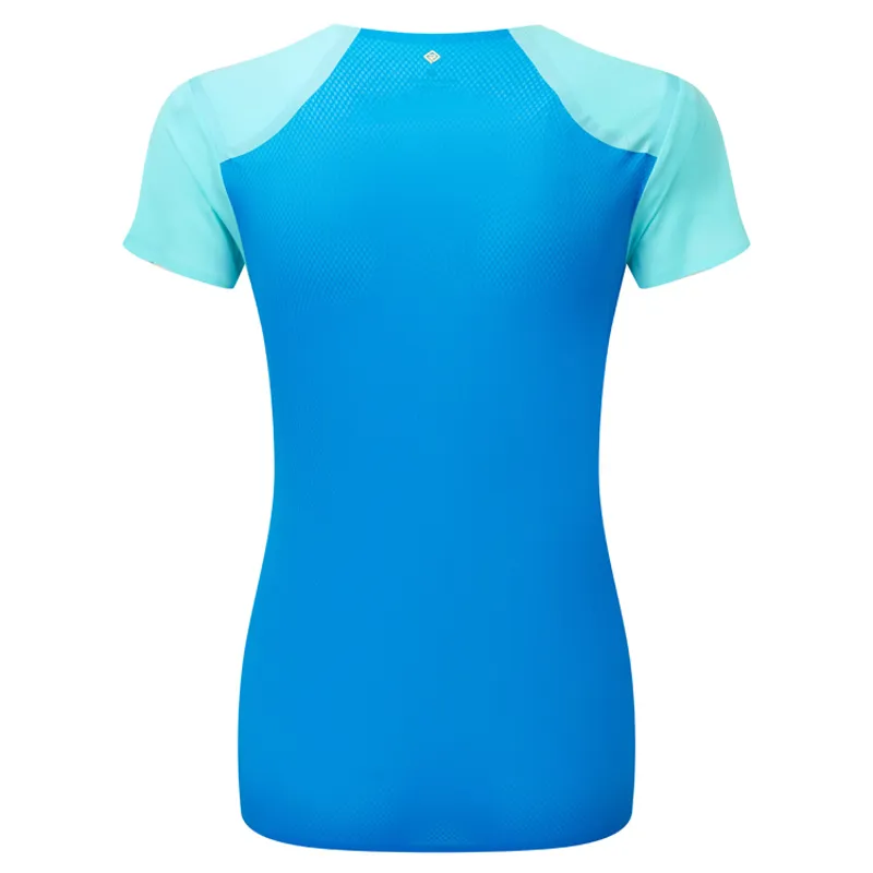 Tech Race S/S Tee Aquamint El Blue Women's-1