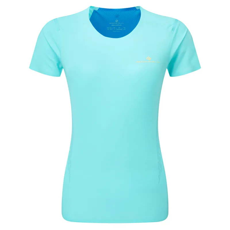 Tech Race S/S Tee Aquamint El Blue Women's