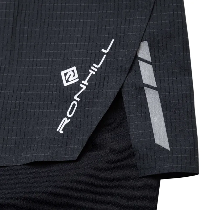 Tech Race Twin Short All Black Women's-2