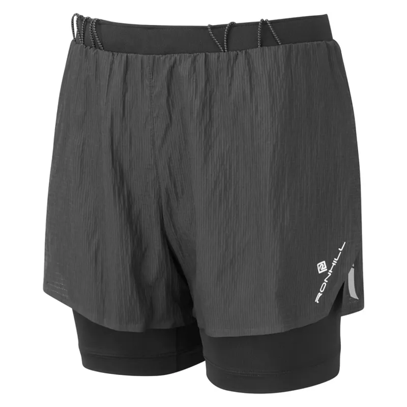 Tech Race Twin Short All Black Women's