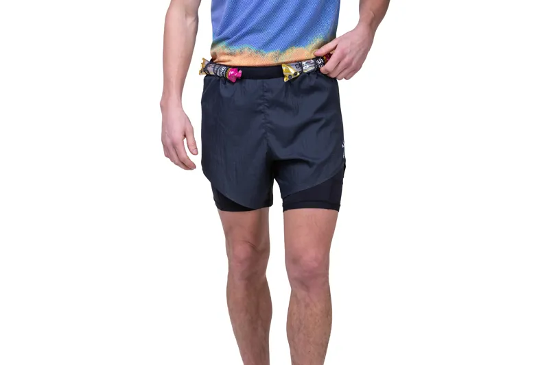 Tech Race Twin Short All Black-5