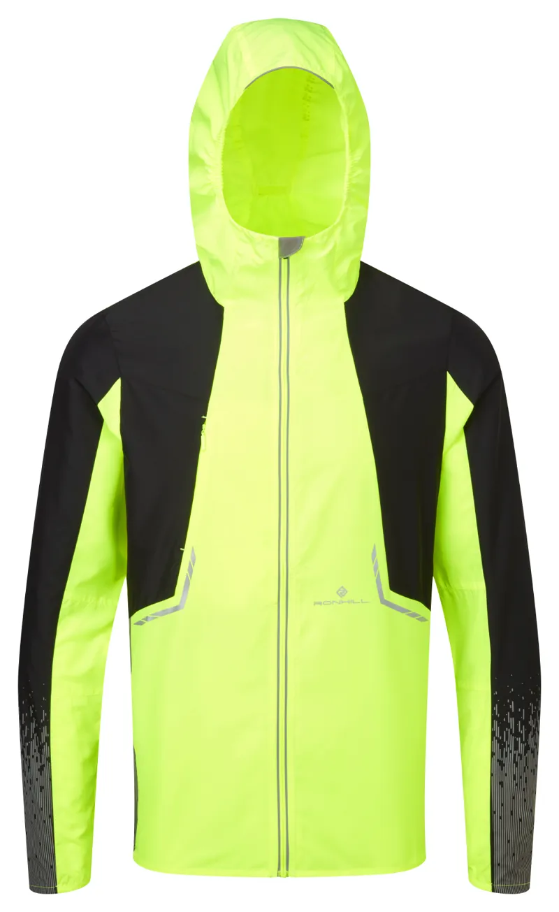 Tech Reflect Jacket FlYellow Blck Reflect