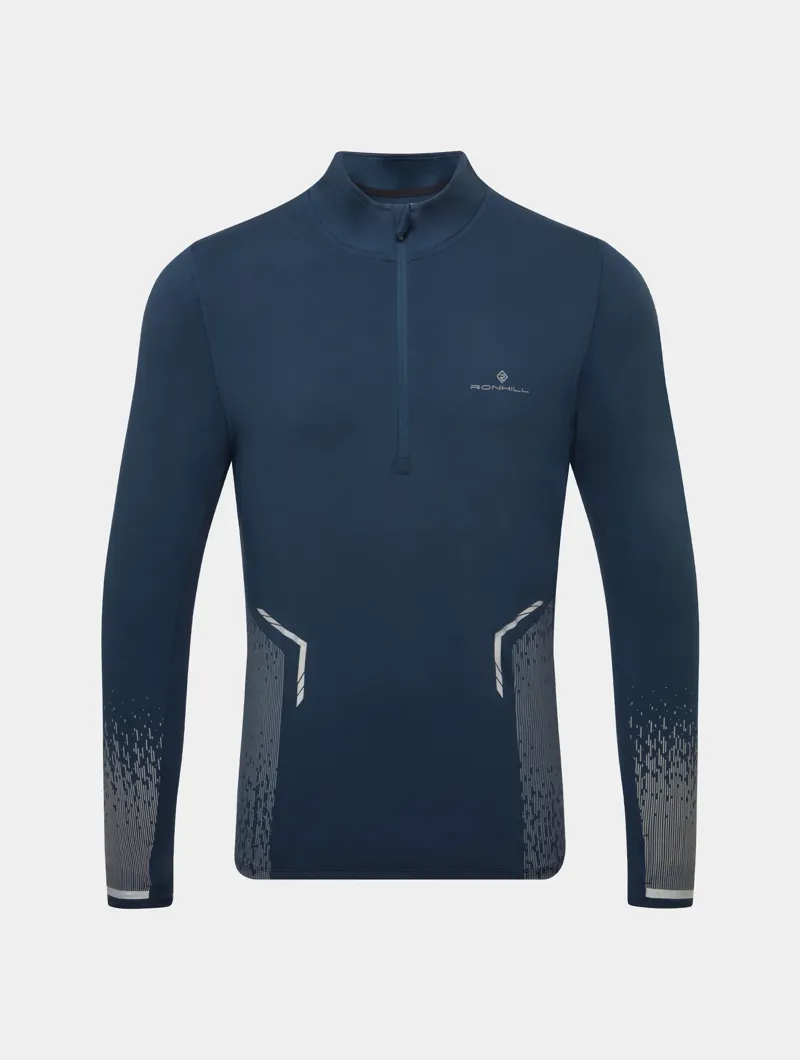 Ronhill Tech Reflect 1/2 Zip Men's Dark Navy Reflect