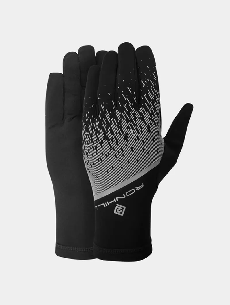 Ronhill Reflect Unisex Glove - Black Reflect