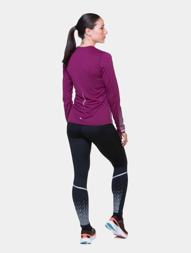 Ronhill Women's Tech Reflect Running Tight - Black Reflect-1