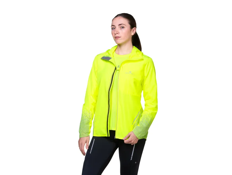 Tech Reflect Jacket Fluo Yellow Reflect Women's-3