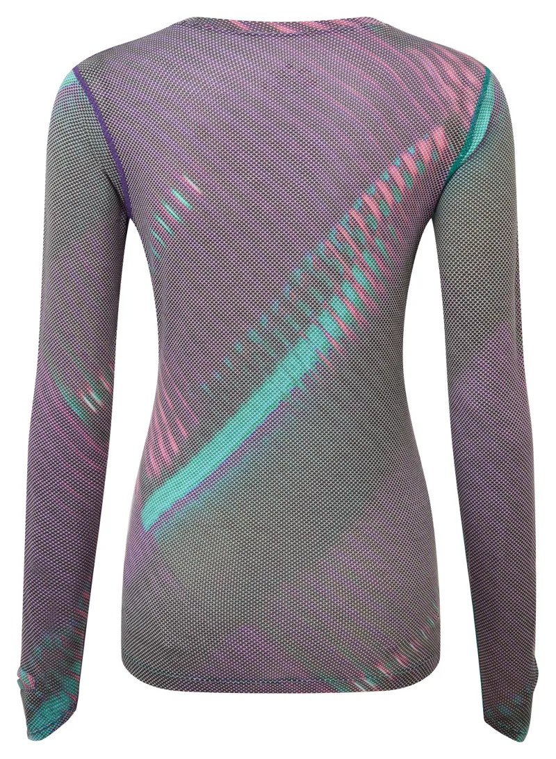 Tech Golden Hour L/S Tee Multi Light Reflection Women's-1