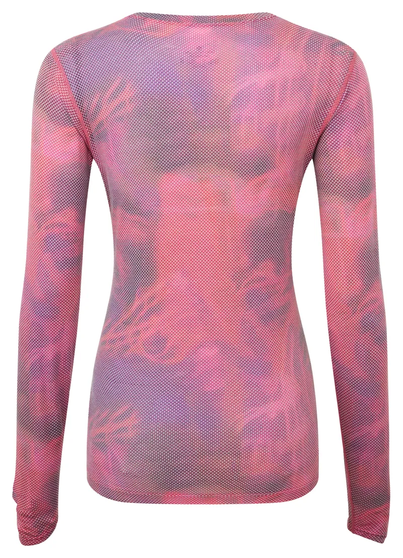 Tech Golden Hour L/S Tee Salsa Illuminations Women's-1