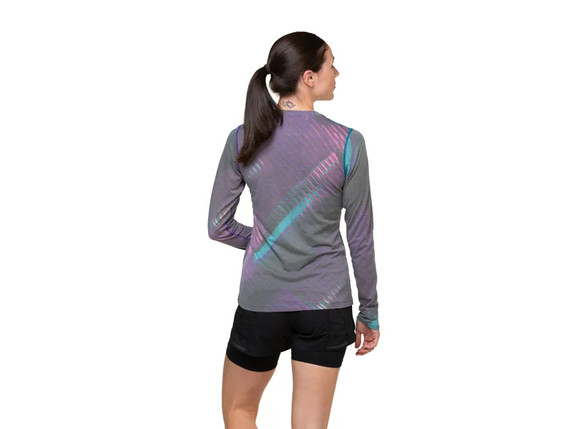 Tech Golden Hour L/S Tee Multi Light Reflection Women's-2