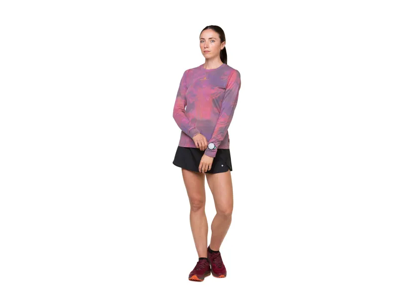 Tech Golden Hour L/S Tee Salsa Illuminations Women's-7