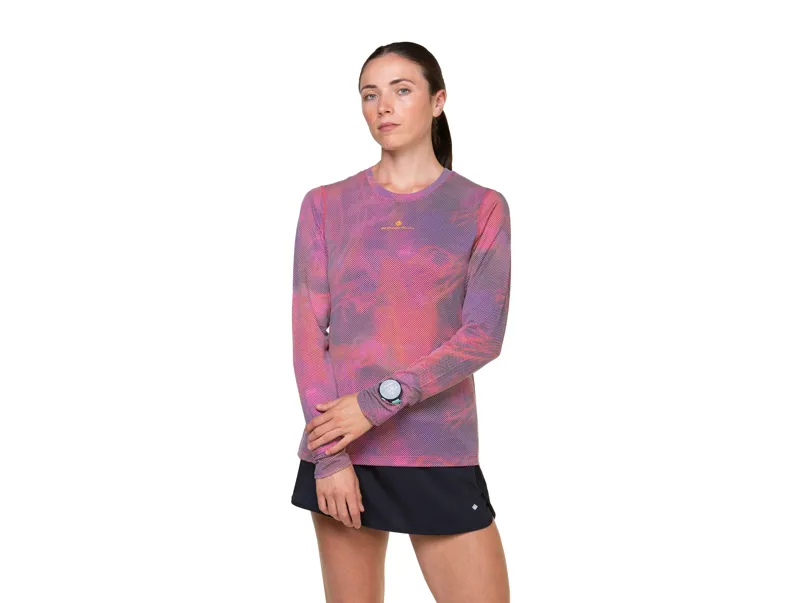 Tech Golden Hour L/S Tee Salsa Illuminations Women's-6