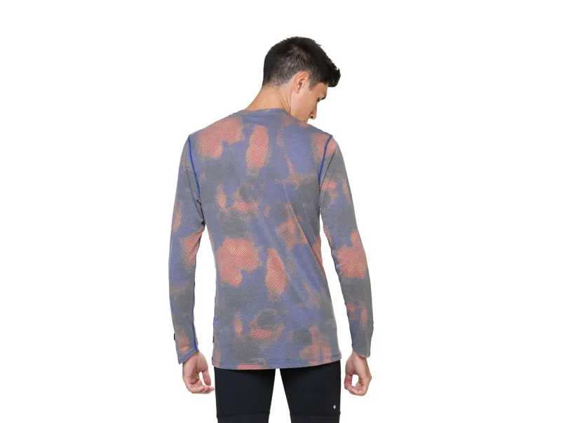 Tech Golden Hour L/S Tee Ocean Night Spectrum-4