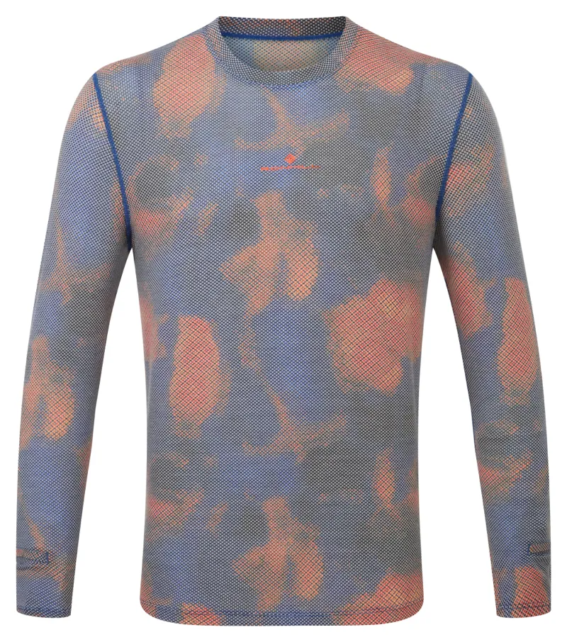 Tech Golden Hour L/S Tee Ocean Night Spectrum